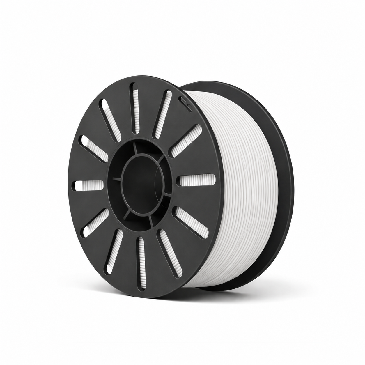 Matte Beyaz filament makarası