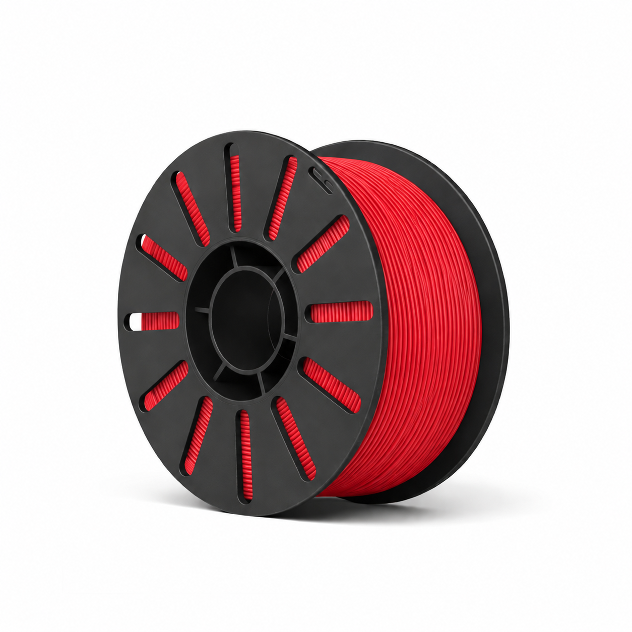 Matte Kırmızı filament makarası