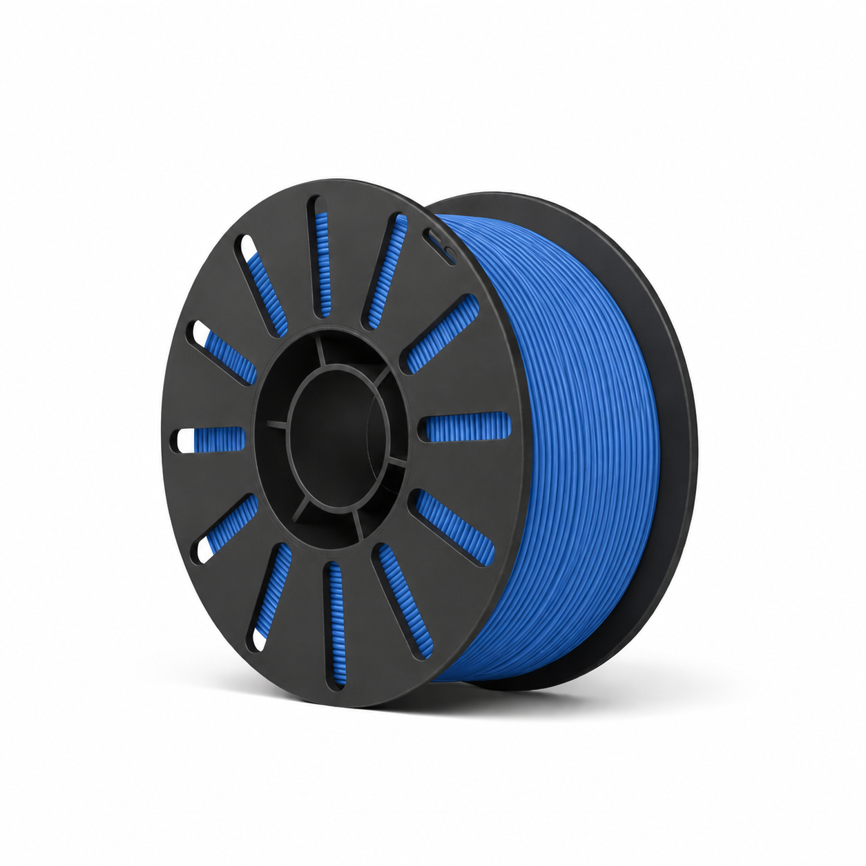 Matte Mavi filament makarası