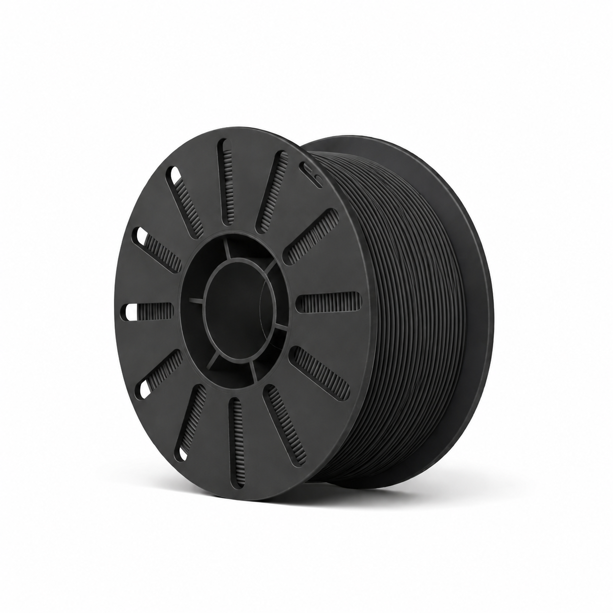 Matte Siyah filament makarası